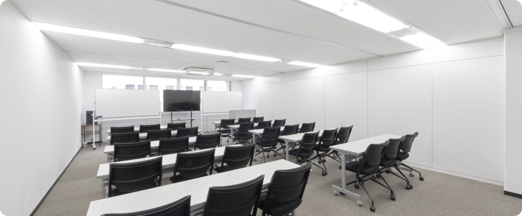 柔軟な研修スタイル